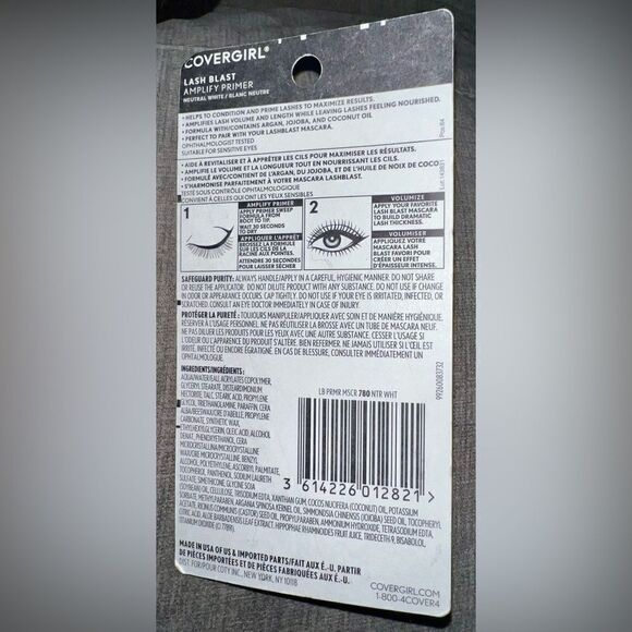 Covergirl Lash Blast Amplify Eyelash Primer, 780 Neutral White - Picture 3 of 4